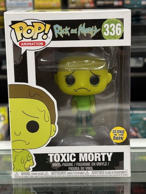 Funko Pop! Rick And Morty - Toxic Morty Glows #336