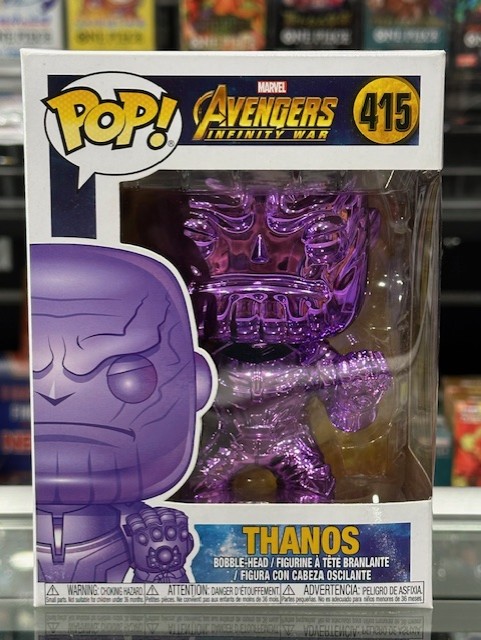 Funko Pop! Avengers 3: Infinity War - Thanos Purple Chrome #415